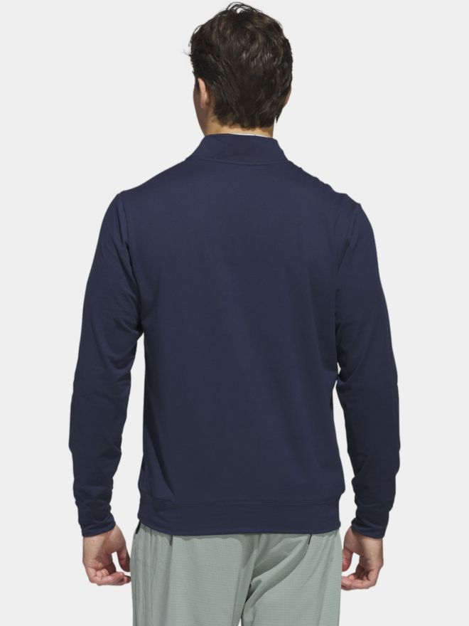 adidas Tour 1/4 Zip Stretch Midlayer navy