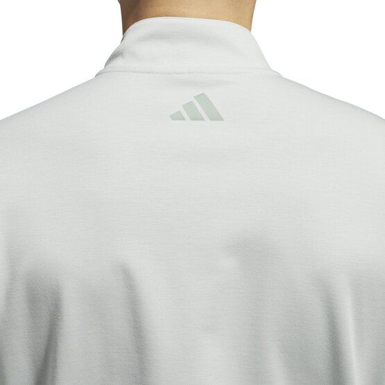 adidas ELVTED 1/4 Zip Stretch Midlayer hellgrau