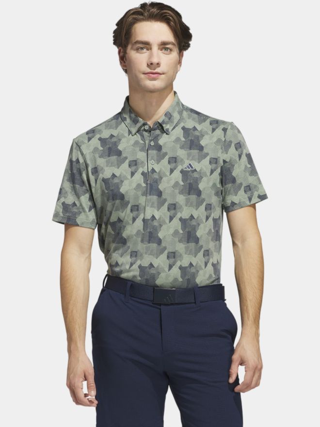 adidas GO-TO PRT Halbarm Polo hellgrün