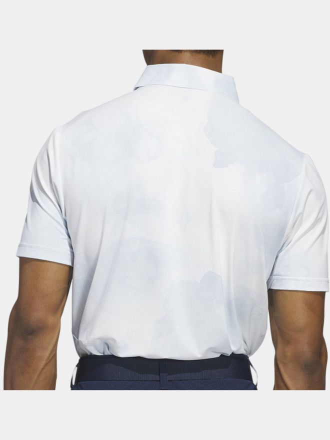 adidas TOUR PRT P LC polo s krátkým rukávem světle modrá