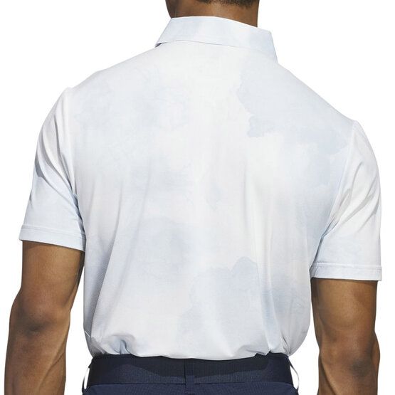 adidas TOUR PRT P LC Halbarm Polo hellblau