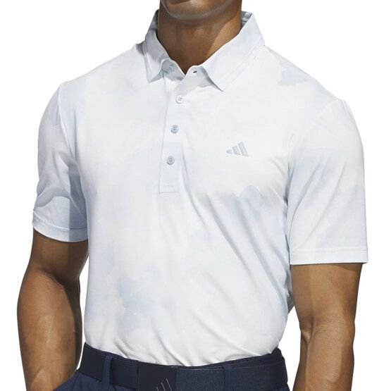 adidas TOUR PRT P LC Halbarm Polo hellblau