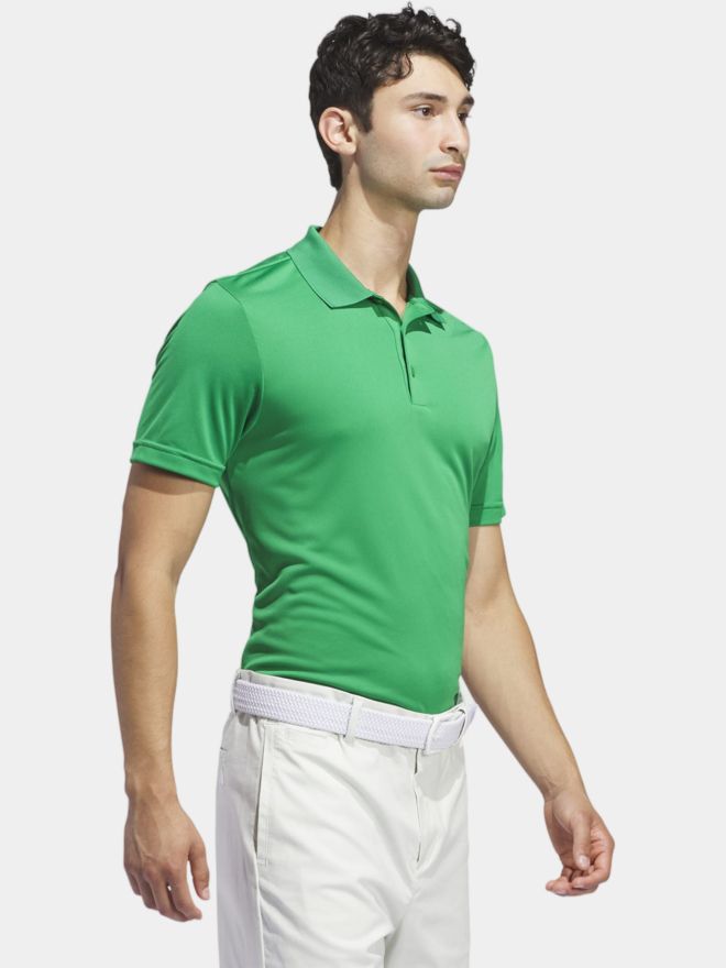 adidas ADI PERF Halbarm Polo grün