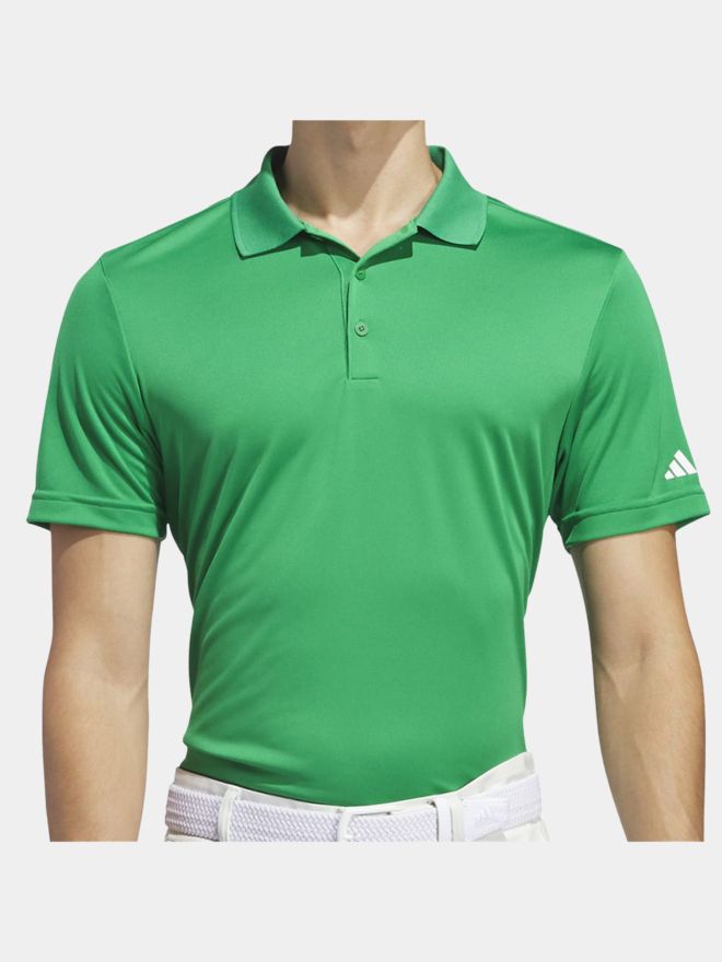 adidas ADI PERF Halbarm Polo grün
