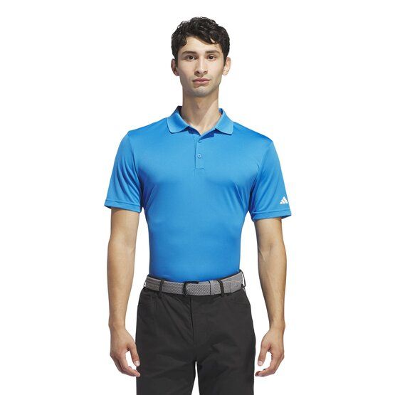 adidas ADI PERF Halbarm Polo blau