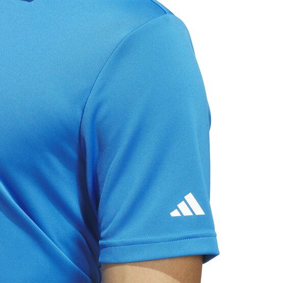 adidas ADI PERF Halbarm Polo blau