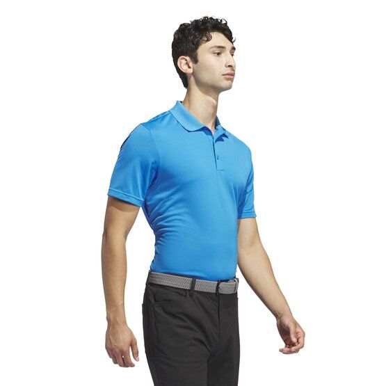 adidas ADI PERF Halbarm Polo blau