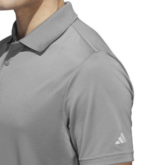 adidas ADI PERF Halbarm Polo grau