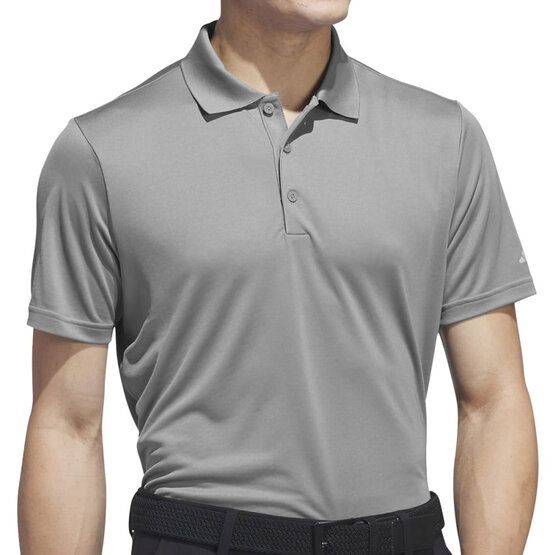 adidas ADI PERF Halbarm Polo grau