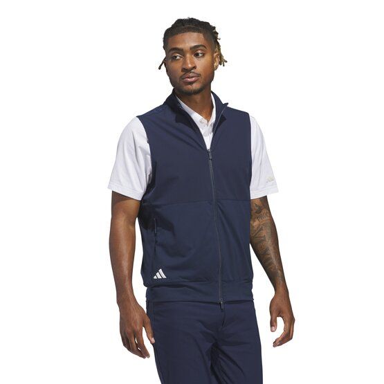 adidas TOUR VEST Stretch Weste navy