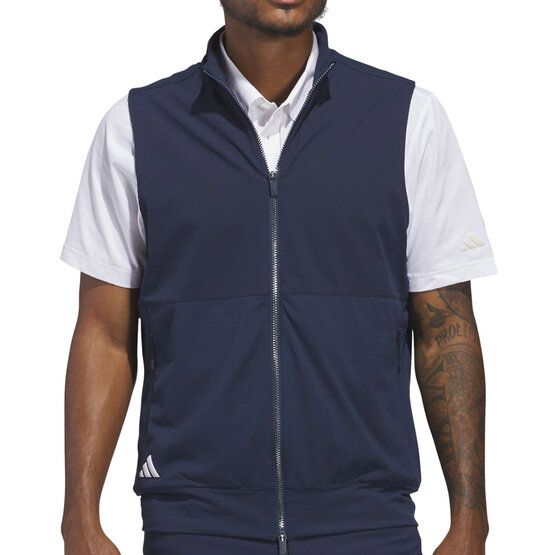adidas TOUR VEST Stretch Weste navy