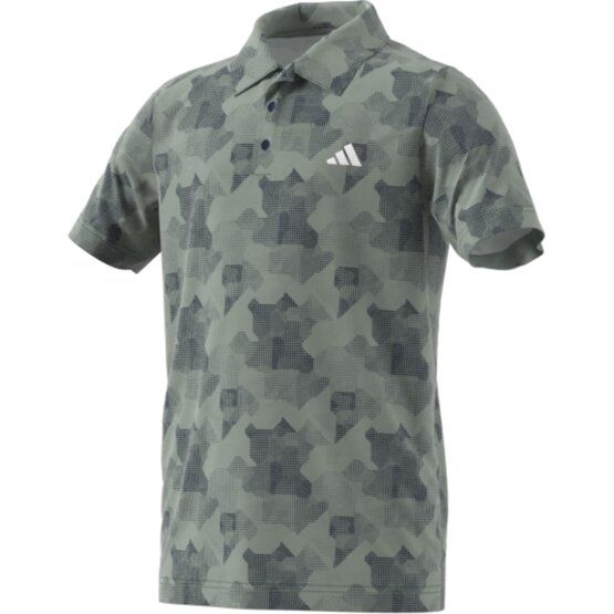 adidas Boys SCRIPT POLO Halbarm Polo oliv
