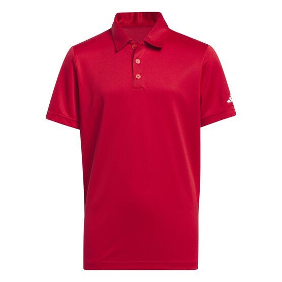 adidas Chlapecké polo PERF POLO s krátkýmrukávem červená