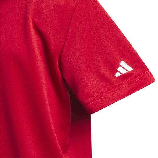 adidas Chlapecké polo PERF POLO s krátkýmrukávem červená