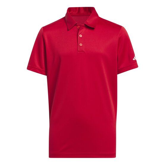 adidas Chlapecké polo PERF POLO s krátkýmrukávem červená