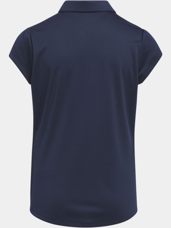 adidas Girls PERF Halbarm Polo navy