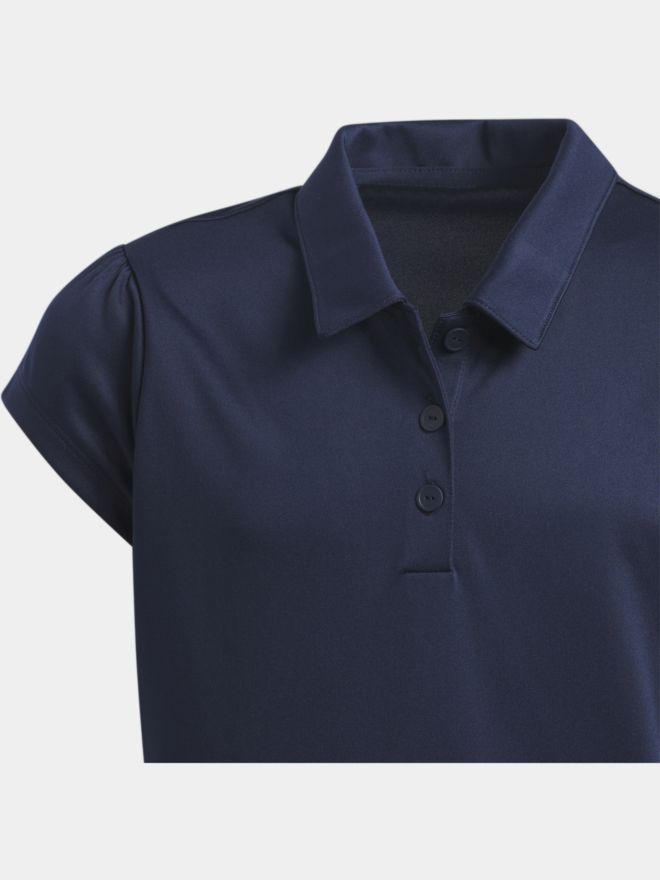 adidas Girls PERF Halbarm Polo navy