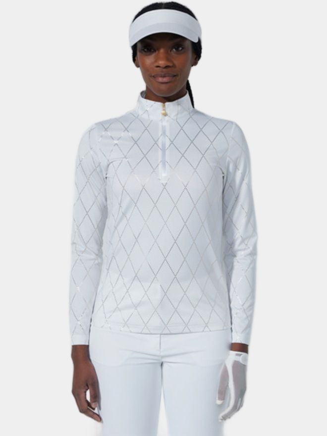 Daily Sports Tempo LS Half Neck Stretch Unterzieher weiß