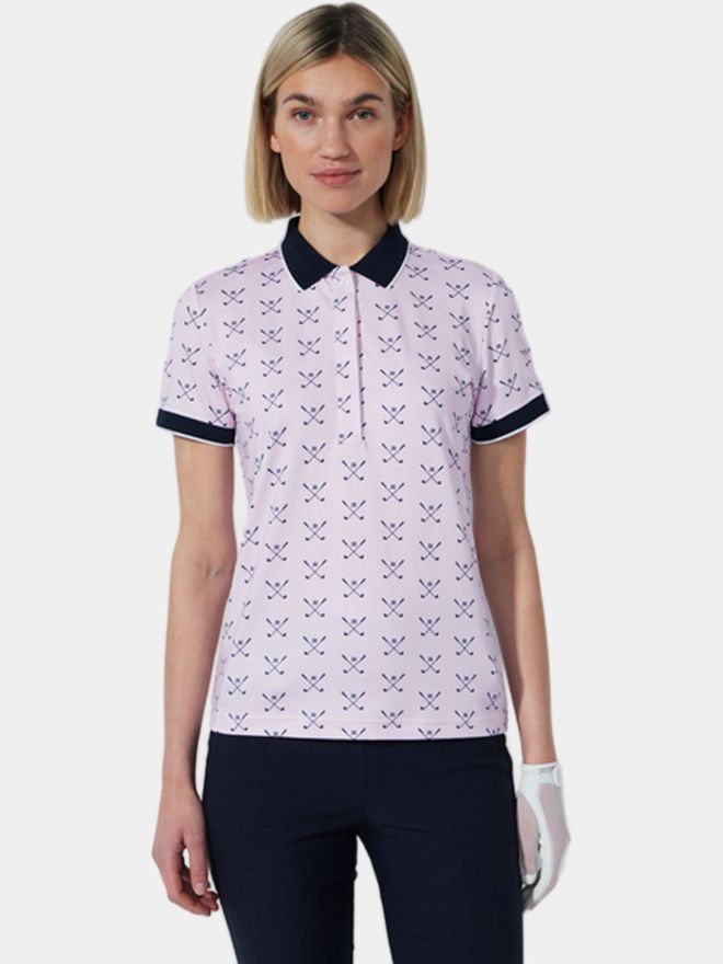 Daily Sports ERA Halbarm Polo rosa