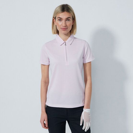 Daily Sports PEORIA half-sleeve polo pink