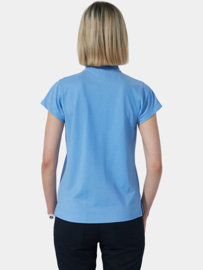 Daily Sports KIM Halbarm Polo denim