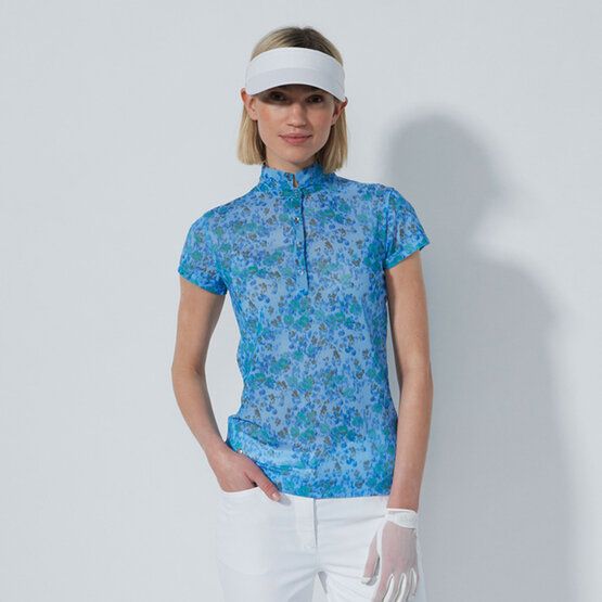 Daily Sports BREEZE Mesh Halbarm Polo blau