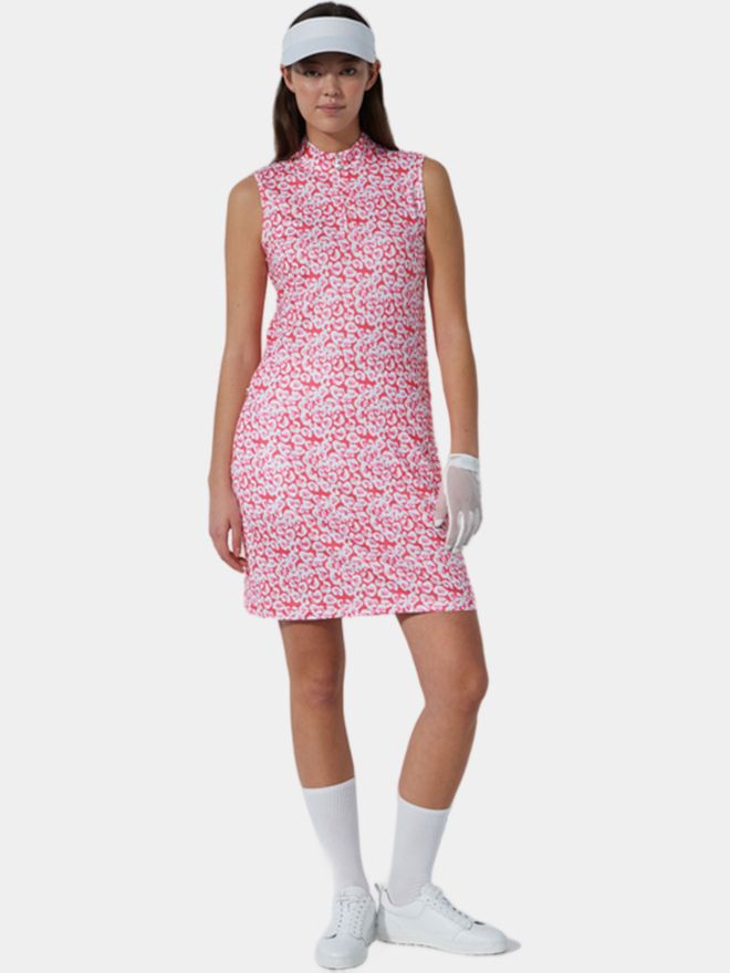 Daily Sports SHEERMOTION Kleid 94cm Halbarm Kleid rot