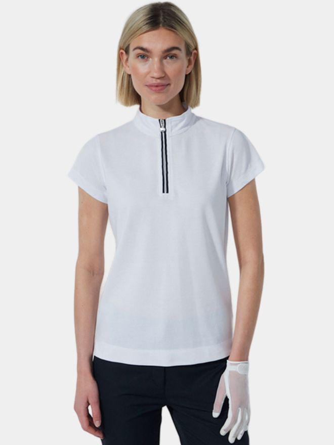 Daily Sports KIM Halbarm Polo weiß