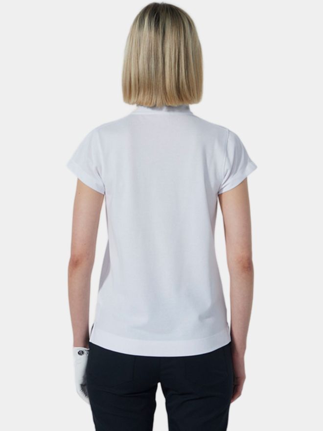 Daily Sports KIM Halbarm Polo weiß