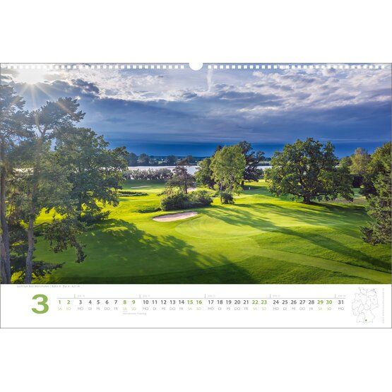 Par Verlag  Golf calendar 2025 Other