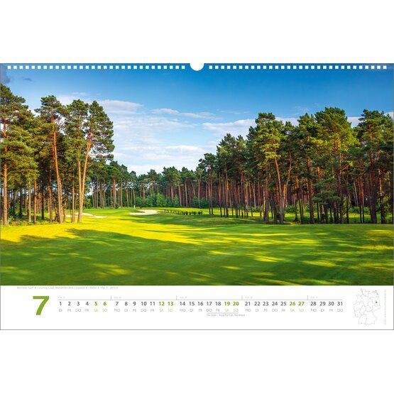 Par Verlag  Golf calendar 2025 Other