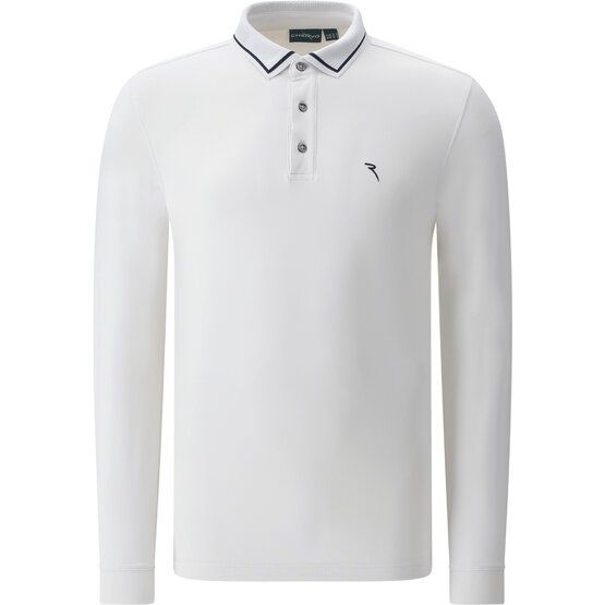 Chervo  AEROSOL long sleeve polo offwhite