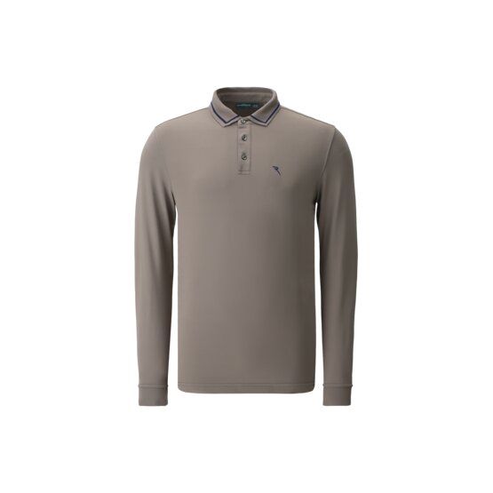 Chervo  AEROSOL long sleeve polo taupe