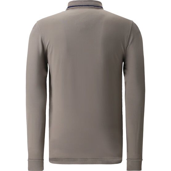 Chervo  AEROSOL long sleeve polo taupe