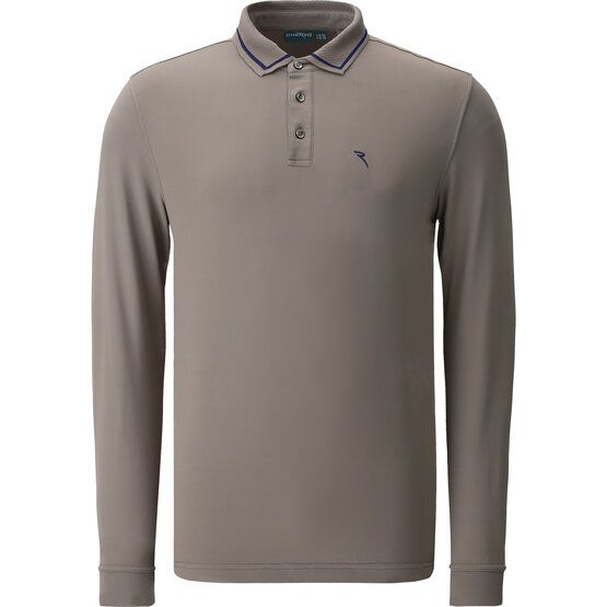 Chervo  AEROSOL long sleeve polo taupe