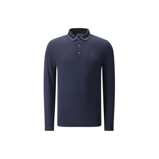 Chervo  AEROSOL long sleeve polo navy