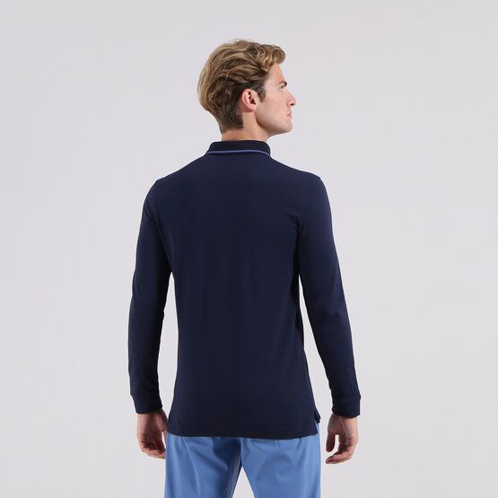 Chervo  AEROSOL long sleeve polo navy