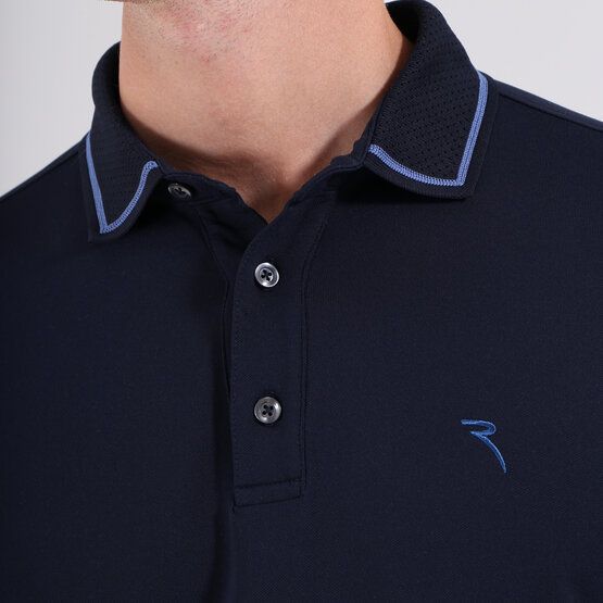 Chervo  AEROSOL long sleeve polo navy