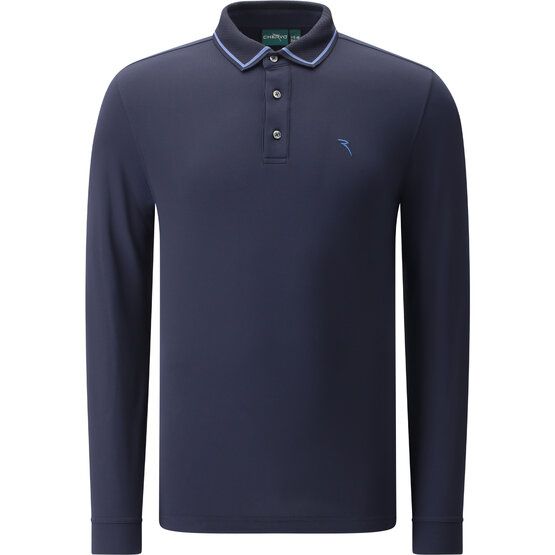 Chervo  AEROSOL long sleeve polo navy