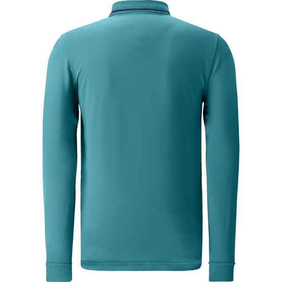 Chervo  AEROSOL long sleeve polo petrol