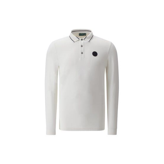 Chervo  ANNUNCIO long sleeve polo offwhite