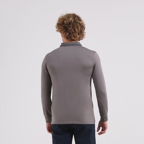 Chervo  ANNUNCIO long sleeve polo sand