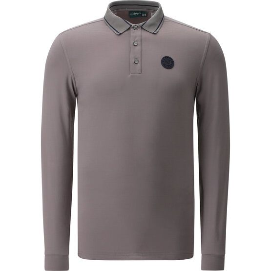 Chervo  ANNUNCIO long sleeve polo sand