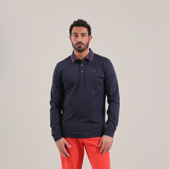 Chervo ANNUNCIO Langarm Polo navy