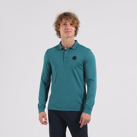 Chervo  ANNUNCIO long sleeve polo green