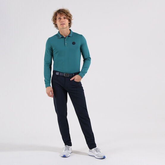 Chervo  ANNUNCIO long sleeve polo green