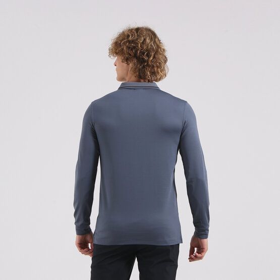 Chervo  ANNUNCIO long sleeve polo gray