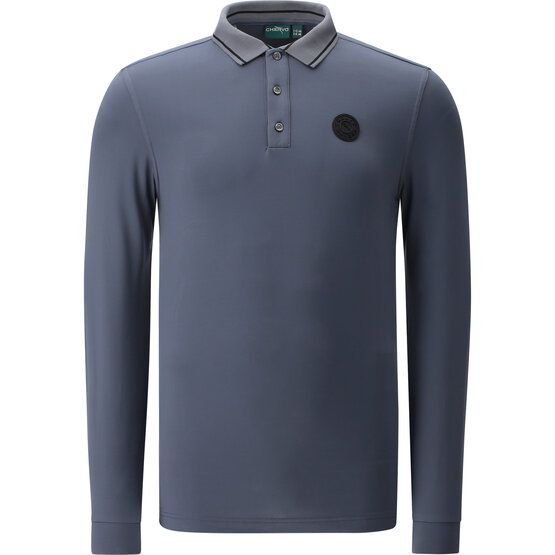 Chervo  ANNUNCIO long sleeve polo gray