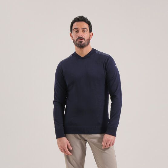 Chervo  NEVISCHIO knitted sweater navy