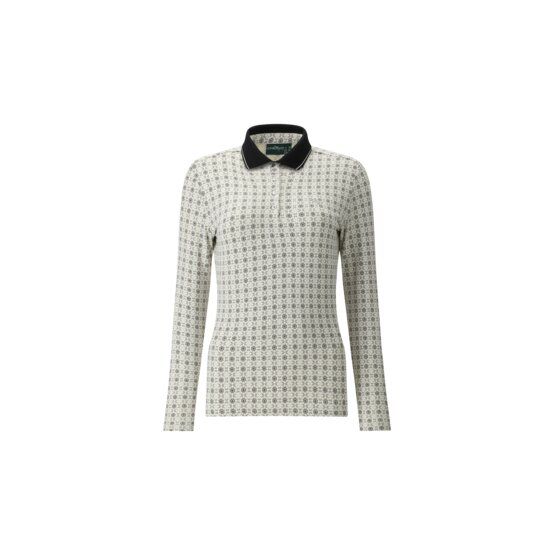 Chervo  AMATA long sleeve polo offwhite